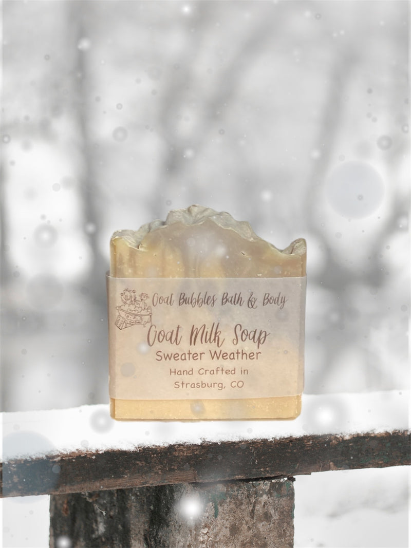 Sweater Weather Goat Milk Soap