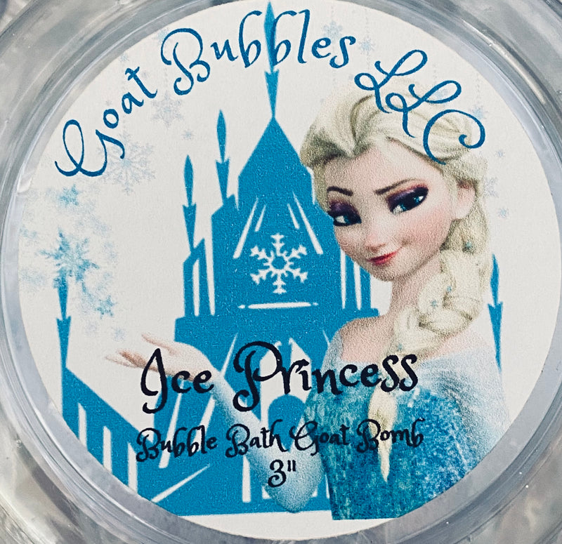 Ice Princess "Frozen" Bubble Bath Goat Bomb